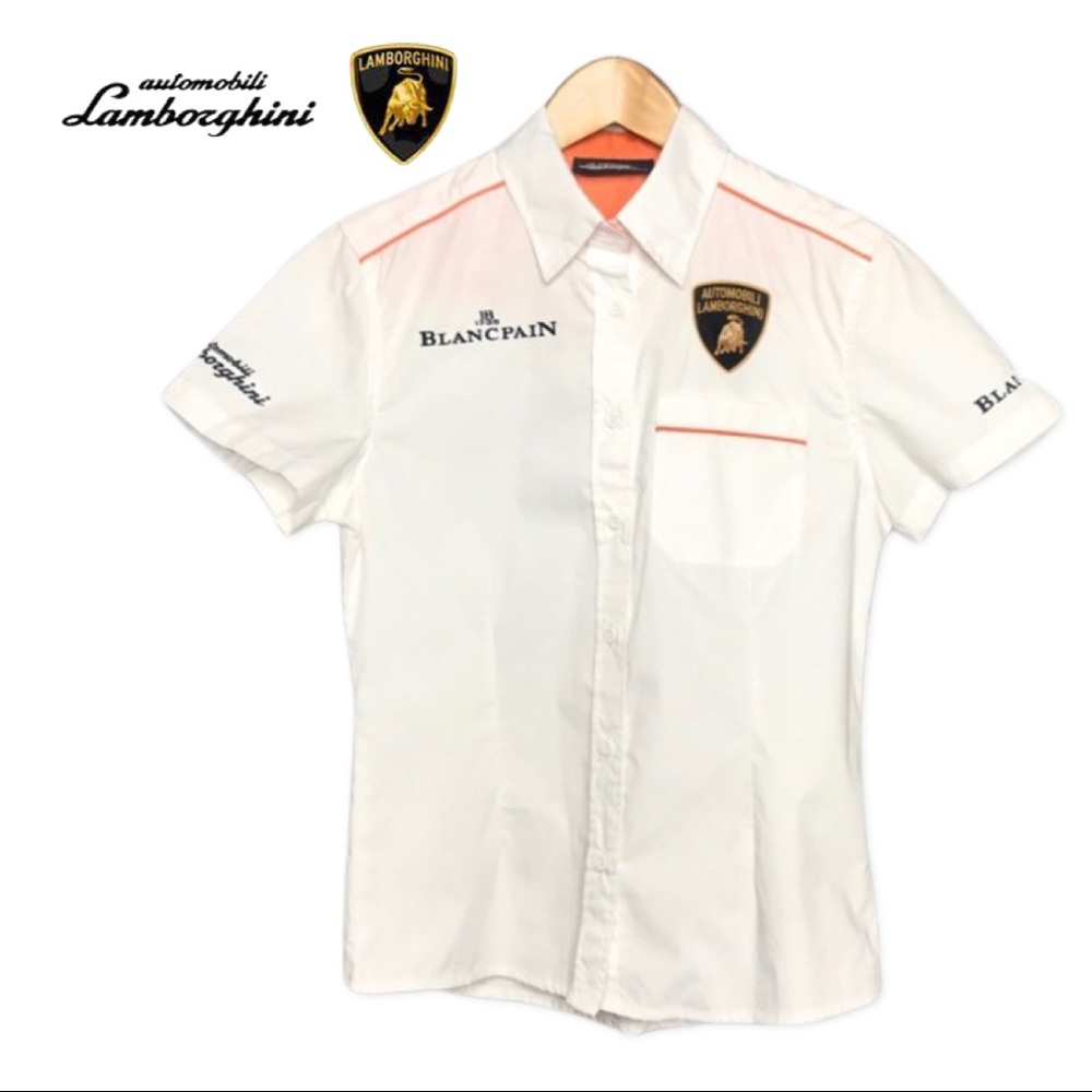 Lamborghini size Small button down white shirt